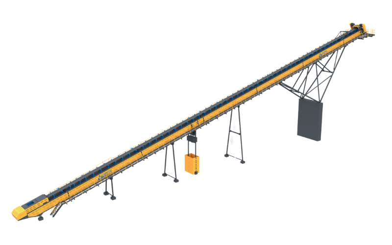 Fixed Stacking Conveyors Jaw Crusher